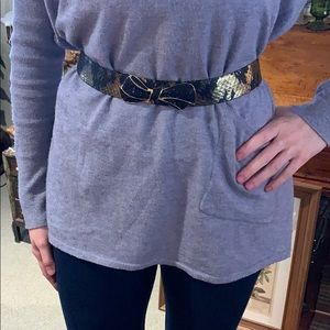 Vintage- Judith Leiber Adjustable Belt